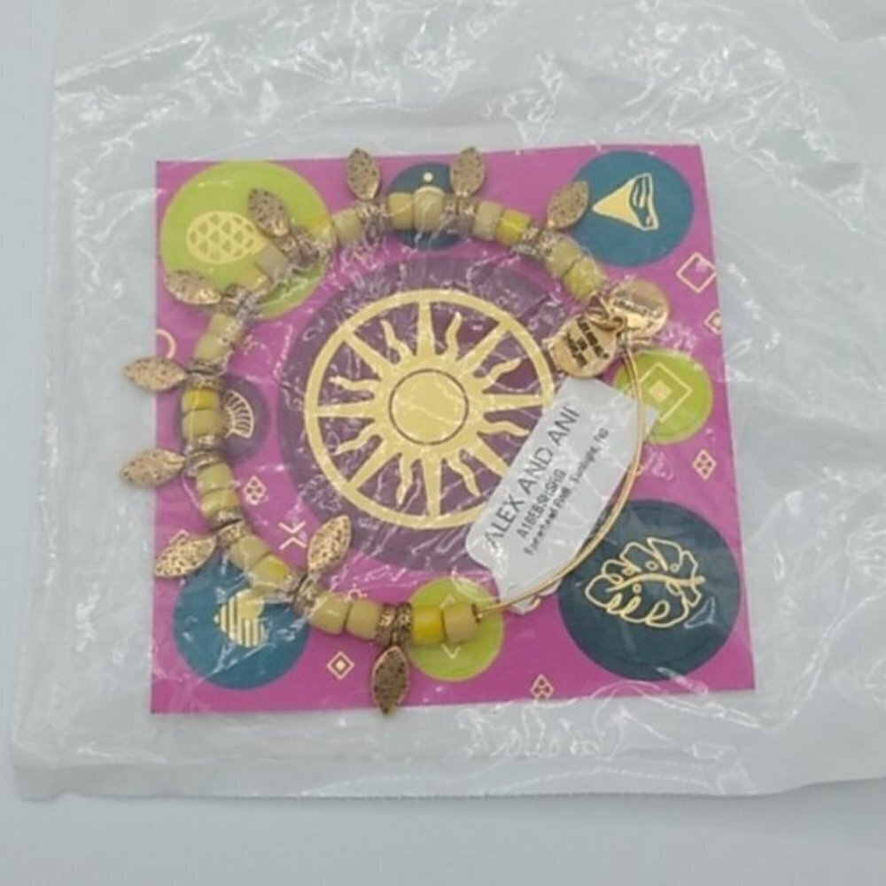 NEW Alex and Ani Spearhead Sunlight Bangle - Picture 5 of 9